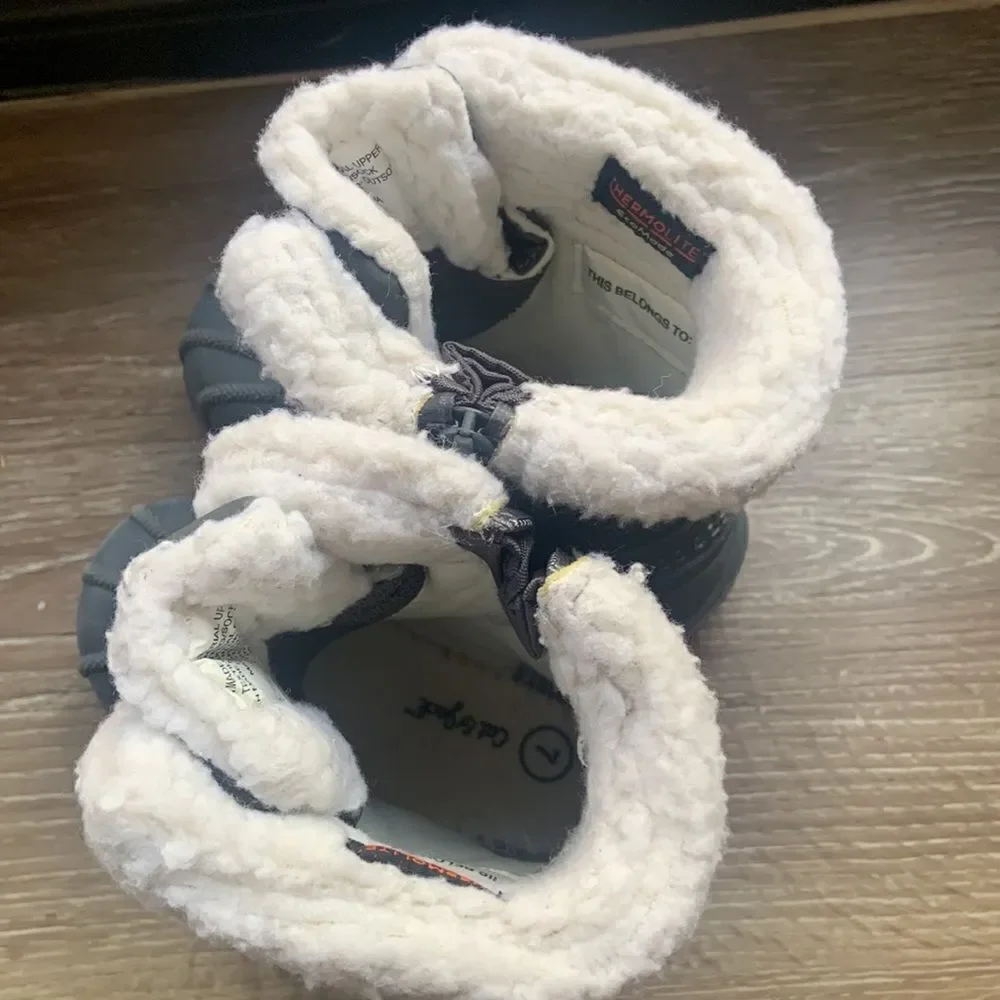 Cat & Jack Thermolite ecomade Target size 7 winter boots preloved ❤️